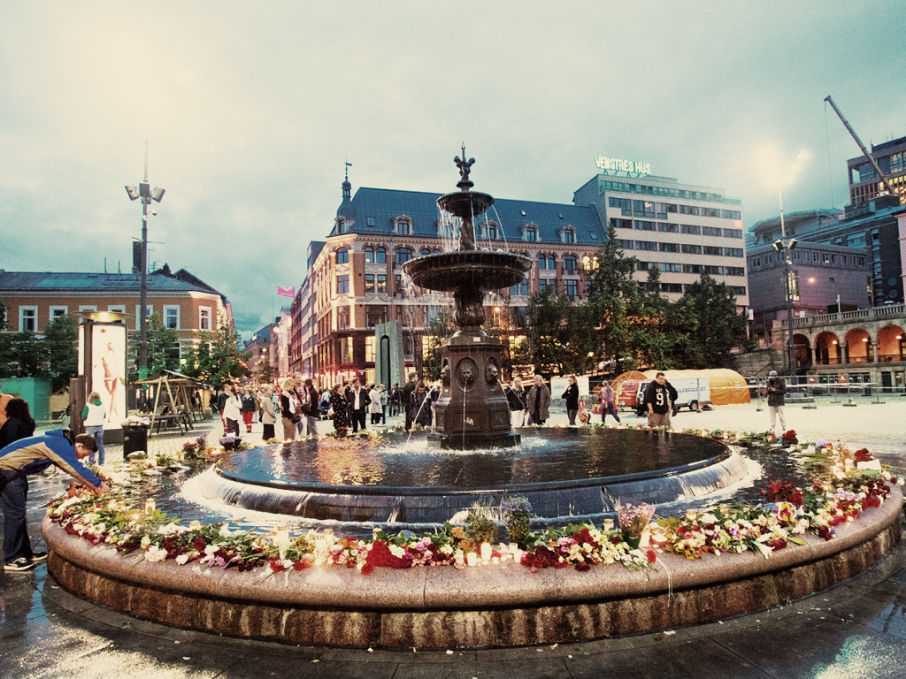 Фонтан в Осло