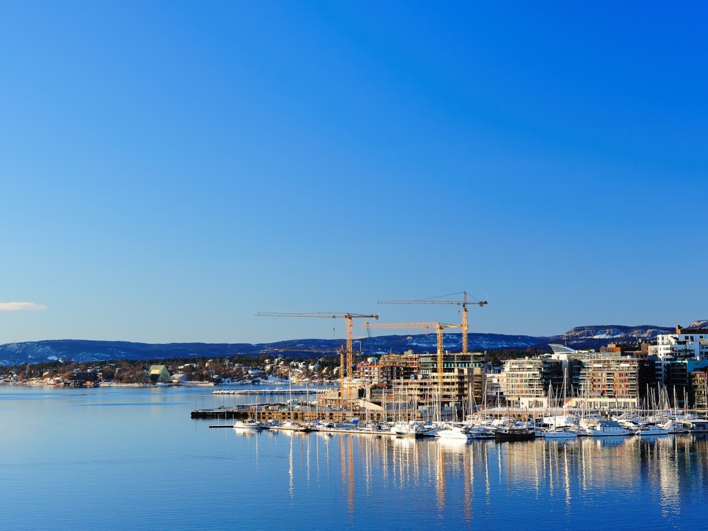 Набережная в Осло