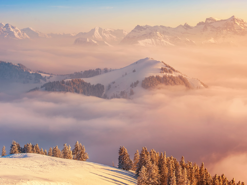 Гора Риги, Швейцария