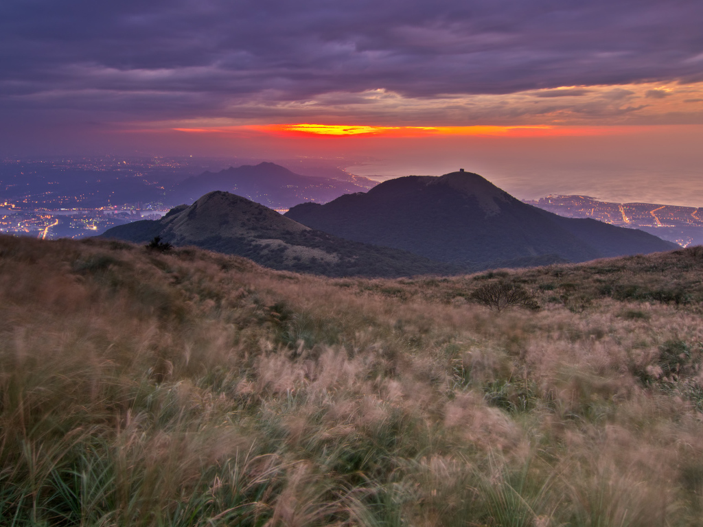 Группа вулканов в Тайвани