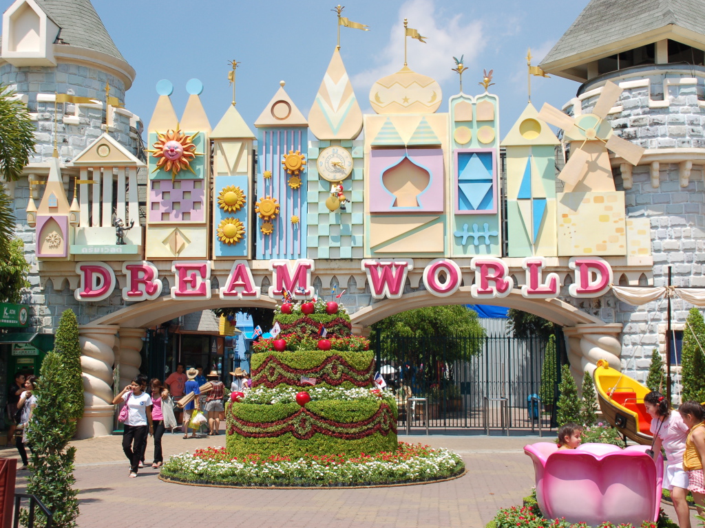 Парк развлечений в Бангкоке,  Таиланд