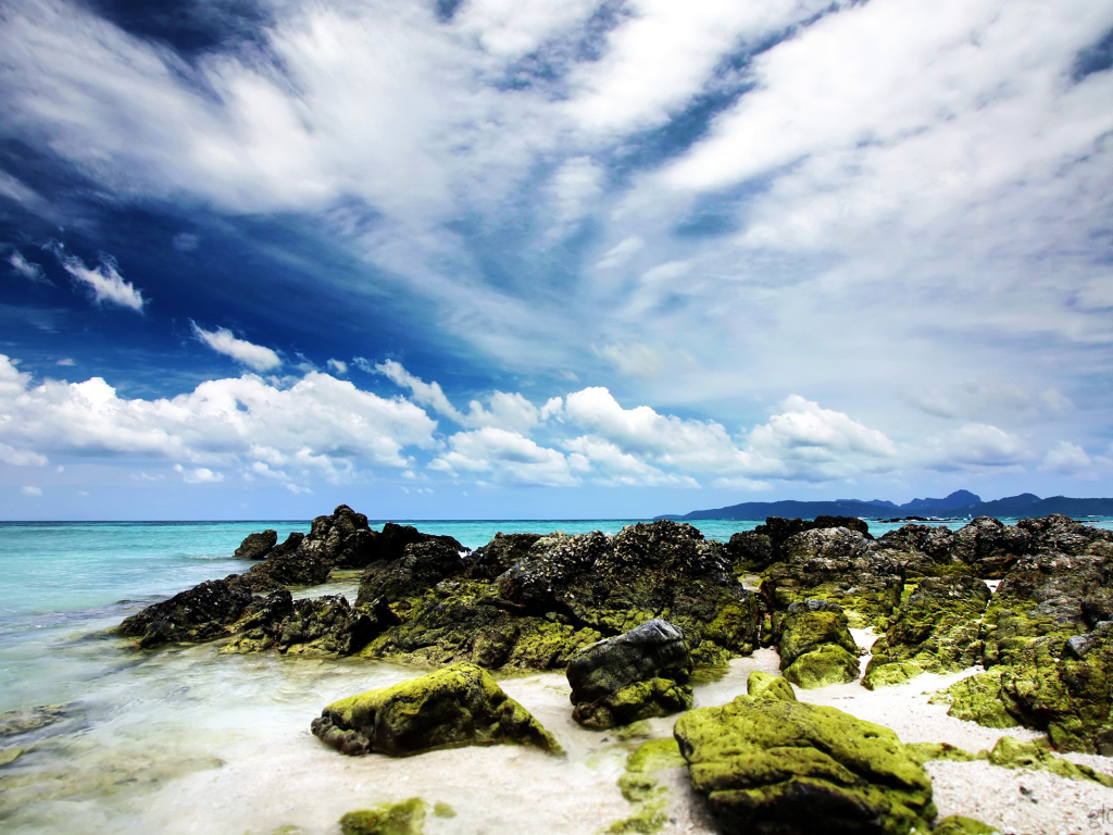 Побережье на курорте Краби, Таиланд