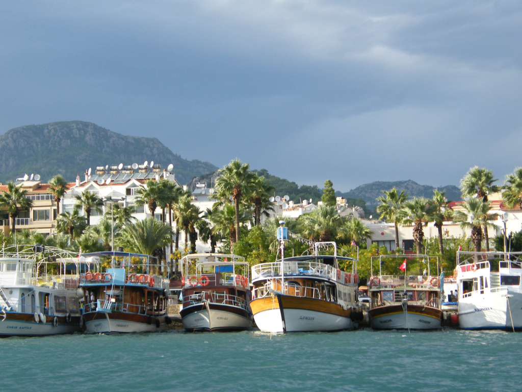 Побережье в Мармарис, Турция