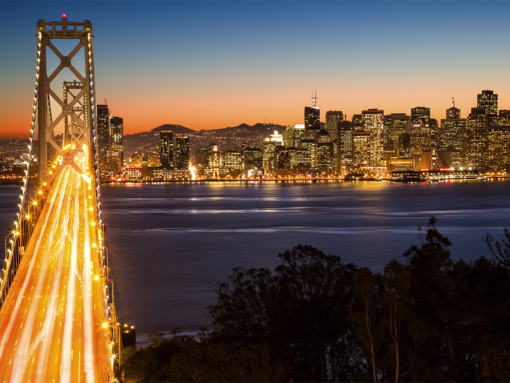 Сан-Франциско ночью
