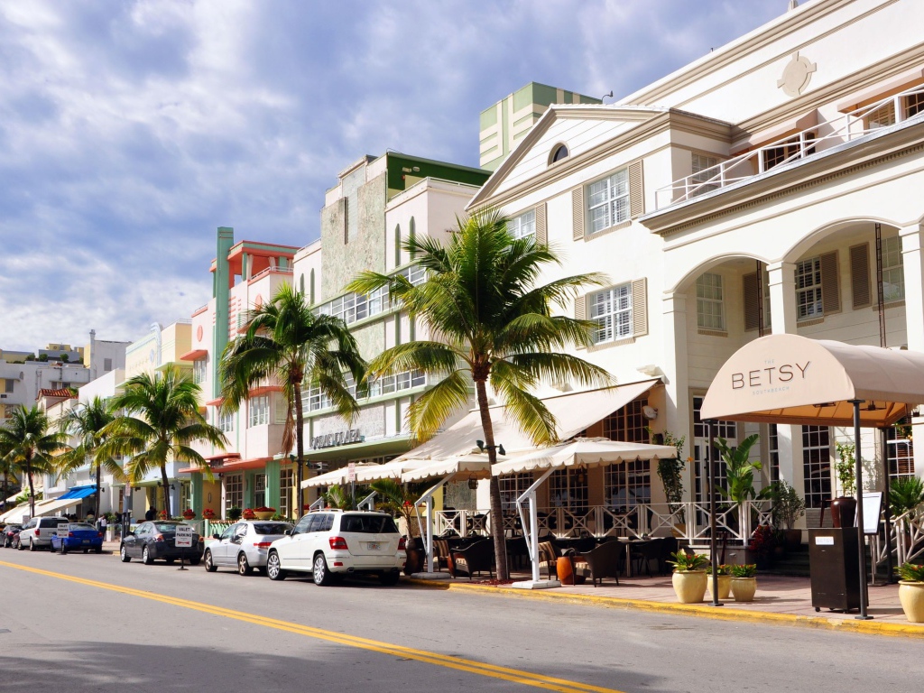 Уличные кафе в Майами