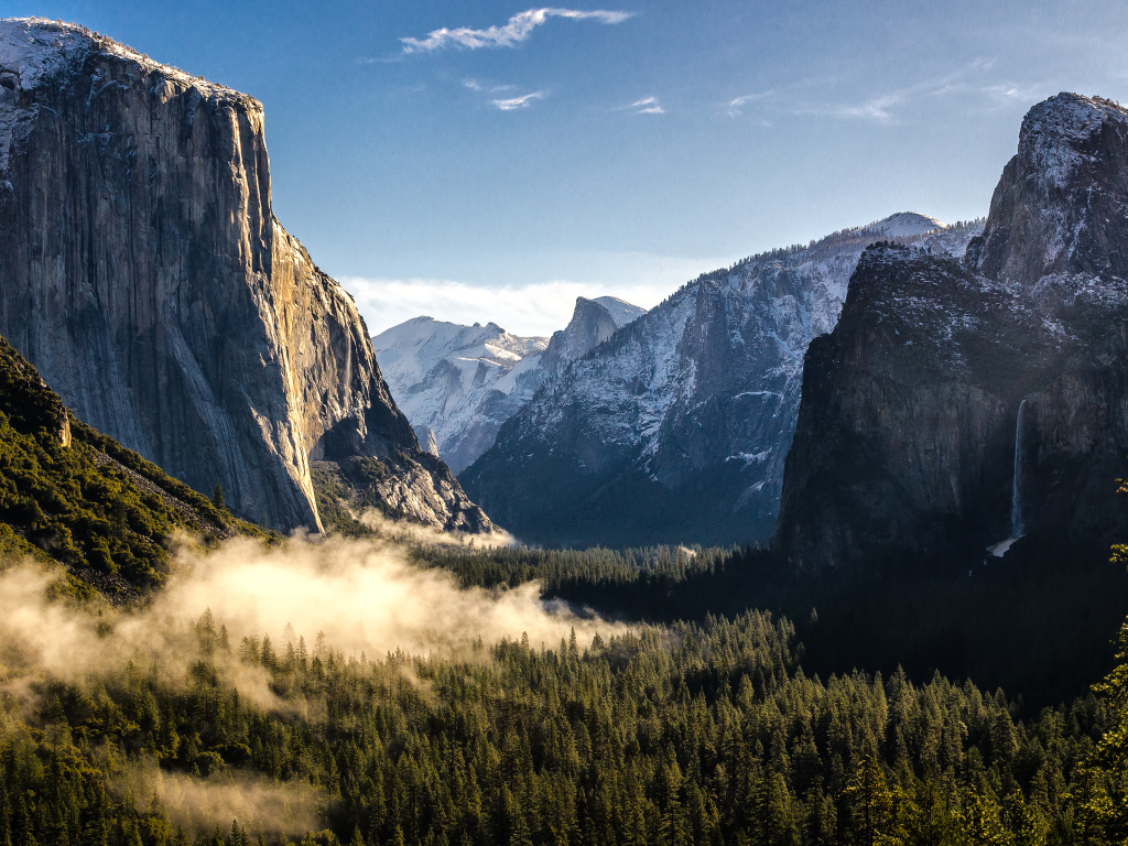 Wonderful Yosemite National Park, California, USA