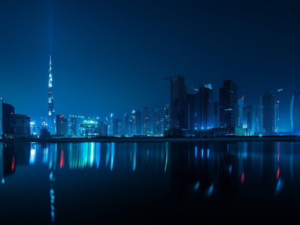 Ночь в Дубаи