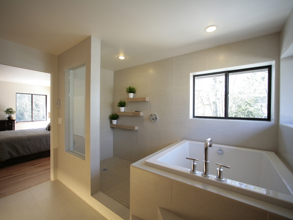 Ванная рядом со спальней