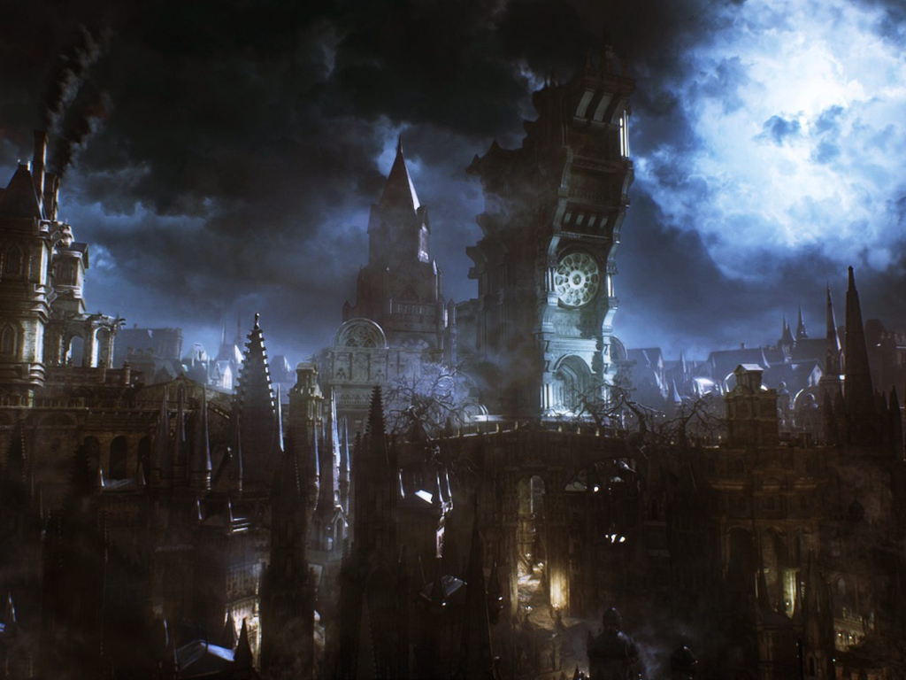 Мрачный мир игры Bloodborne