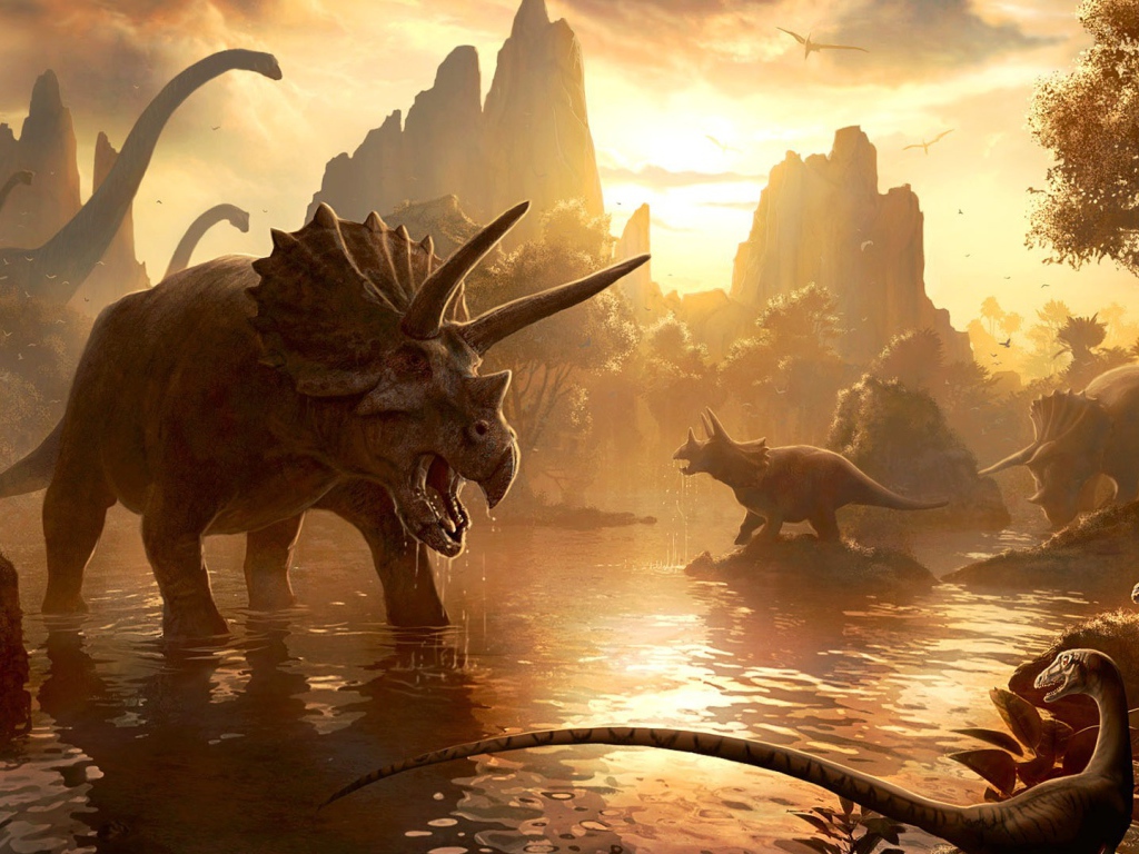 Динозавры вымершие животные