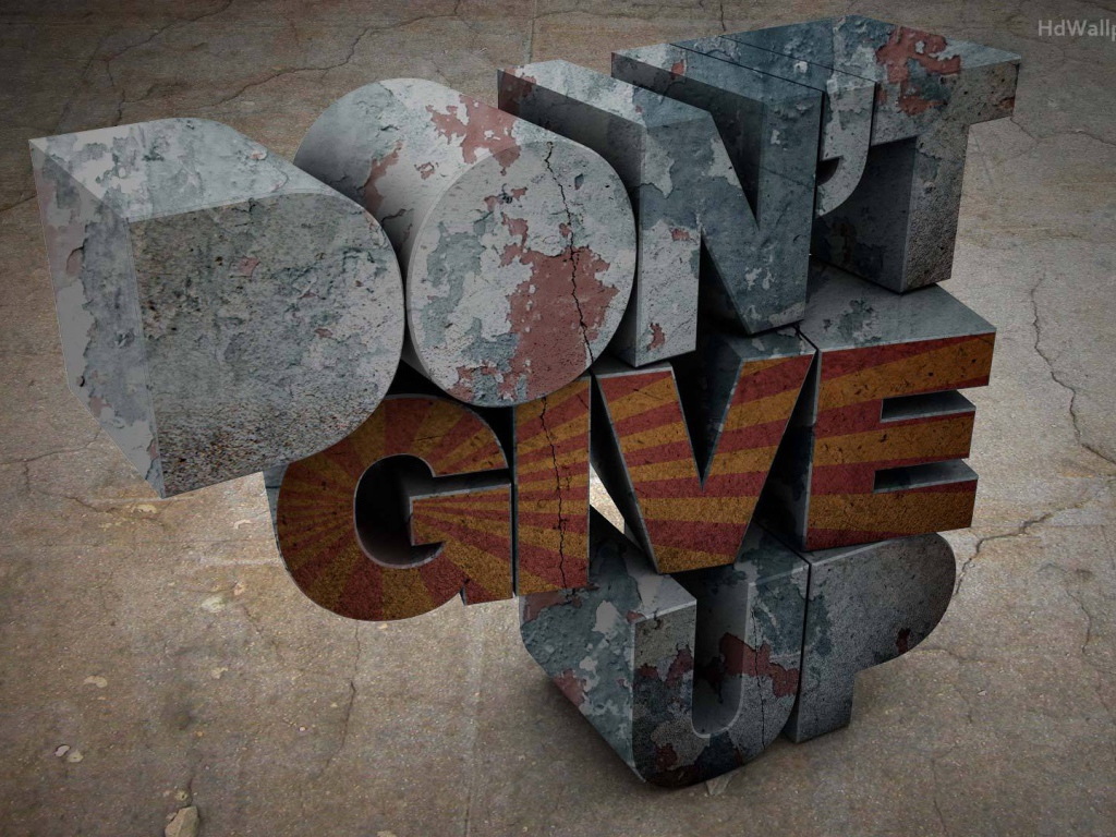 Не сдавайся