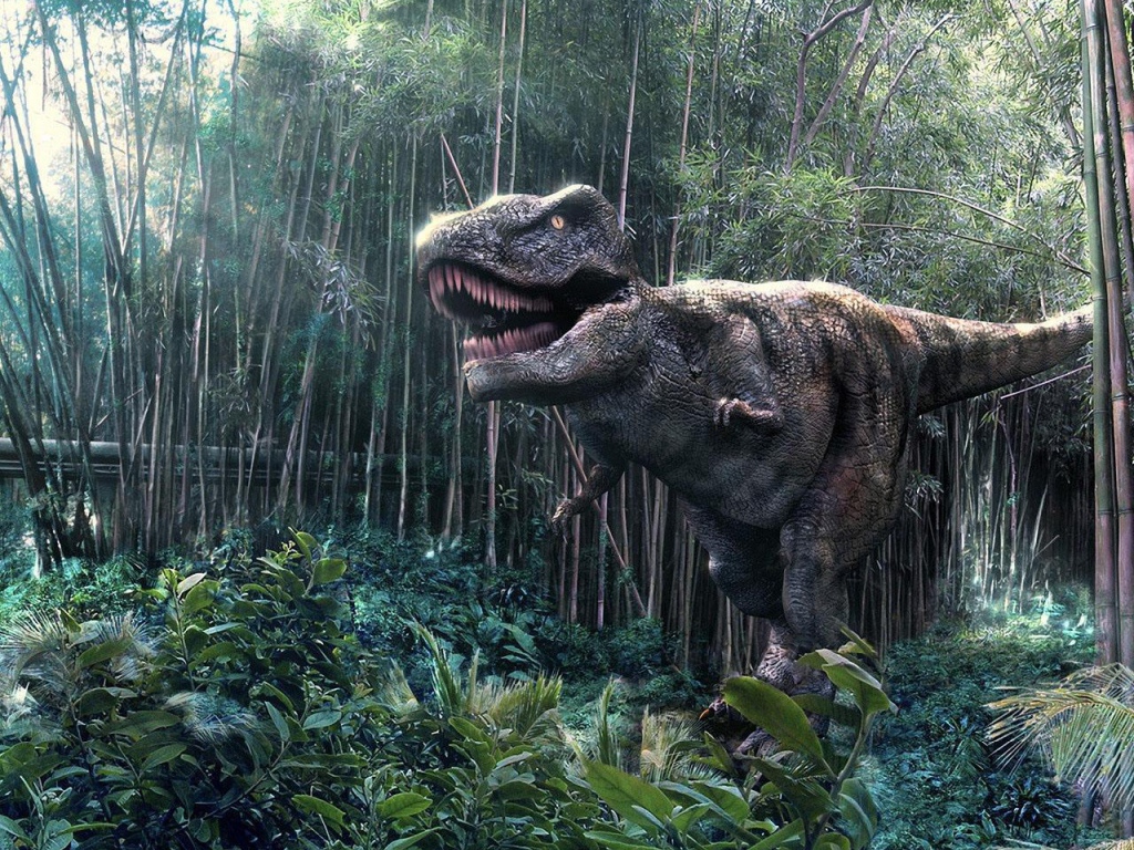 Свирепый динозавр