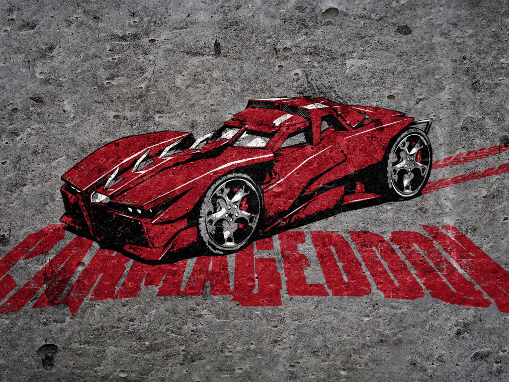 Граффити игры Carmageddon Reincarnation