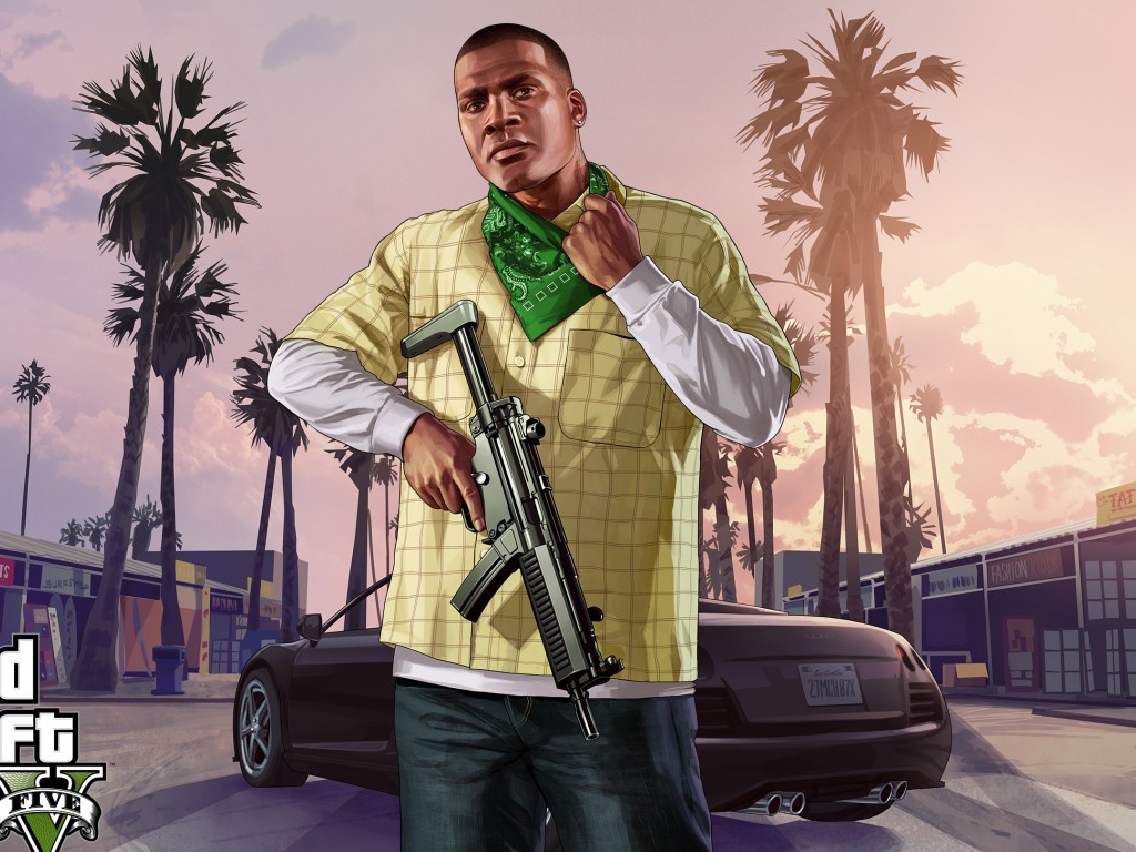 Автоматчик из игры Grand Theft Auto V