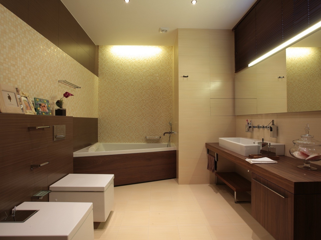 Аккуратная ванная комната