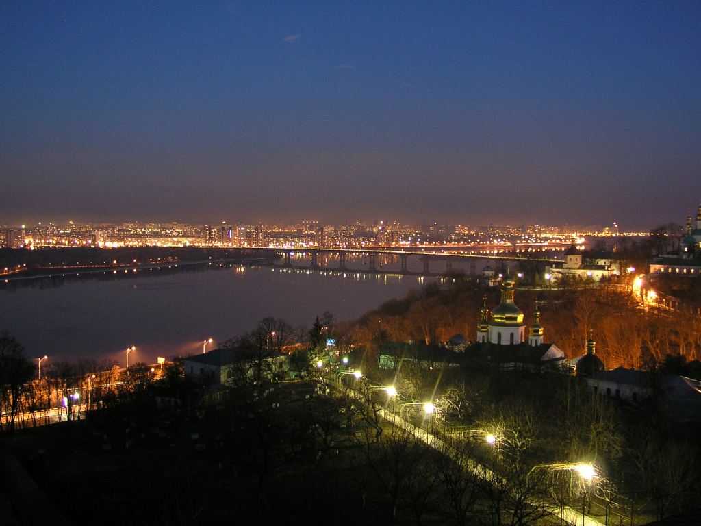 Ночной Киев