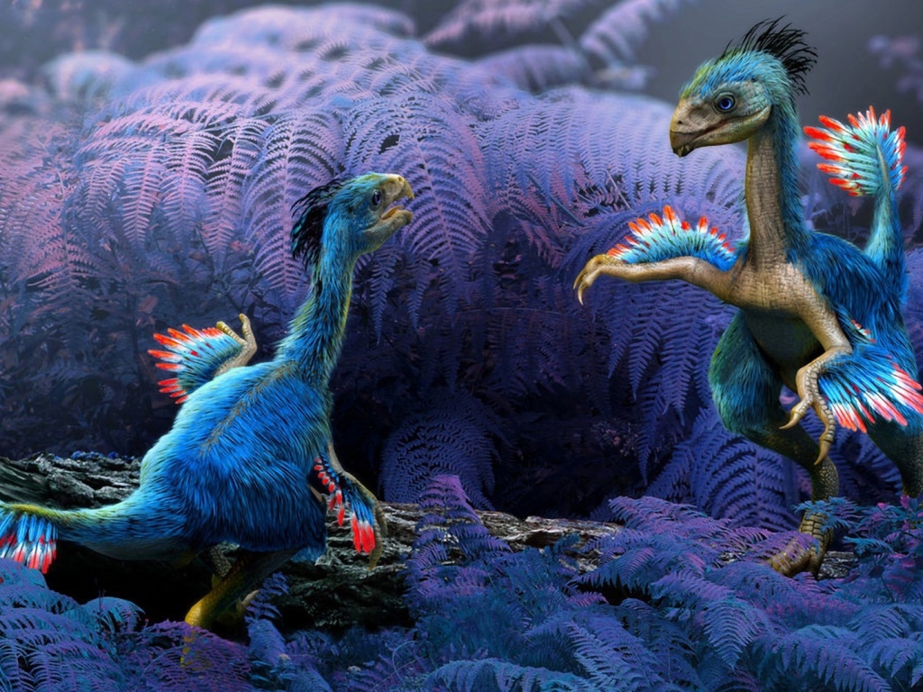 Радужные динозавры