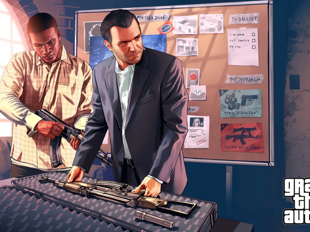 Готовимся к стрельбе в Grand Theft Auto V