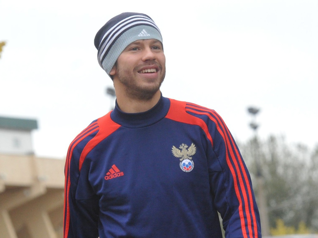 Нападающий сборной России Федор Смолов