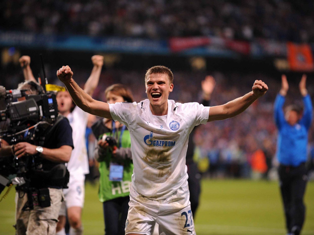 Российский футболист Игорь Денисов