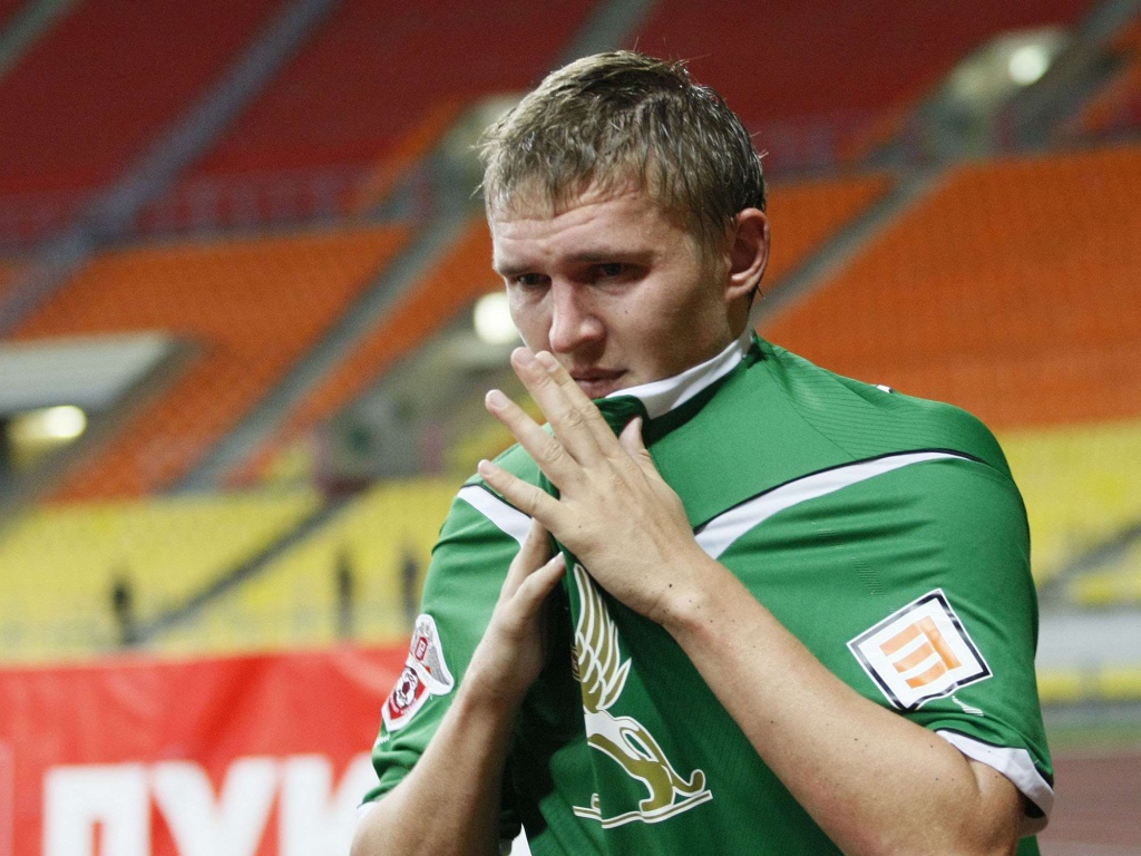 Российский футболист Александр Бухаров