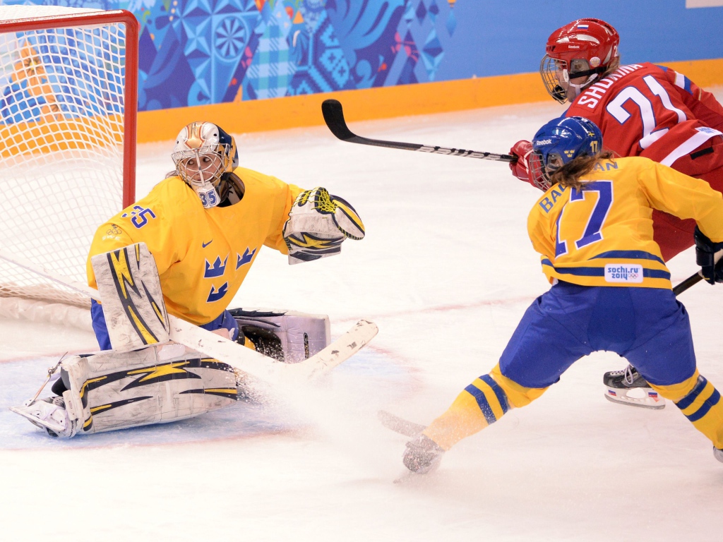 Серебряная медаль в Сочи хоккеисты из Швеции