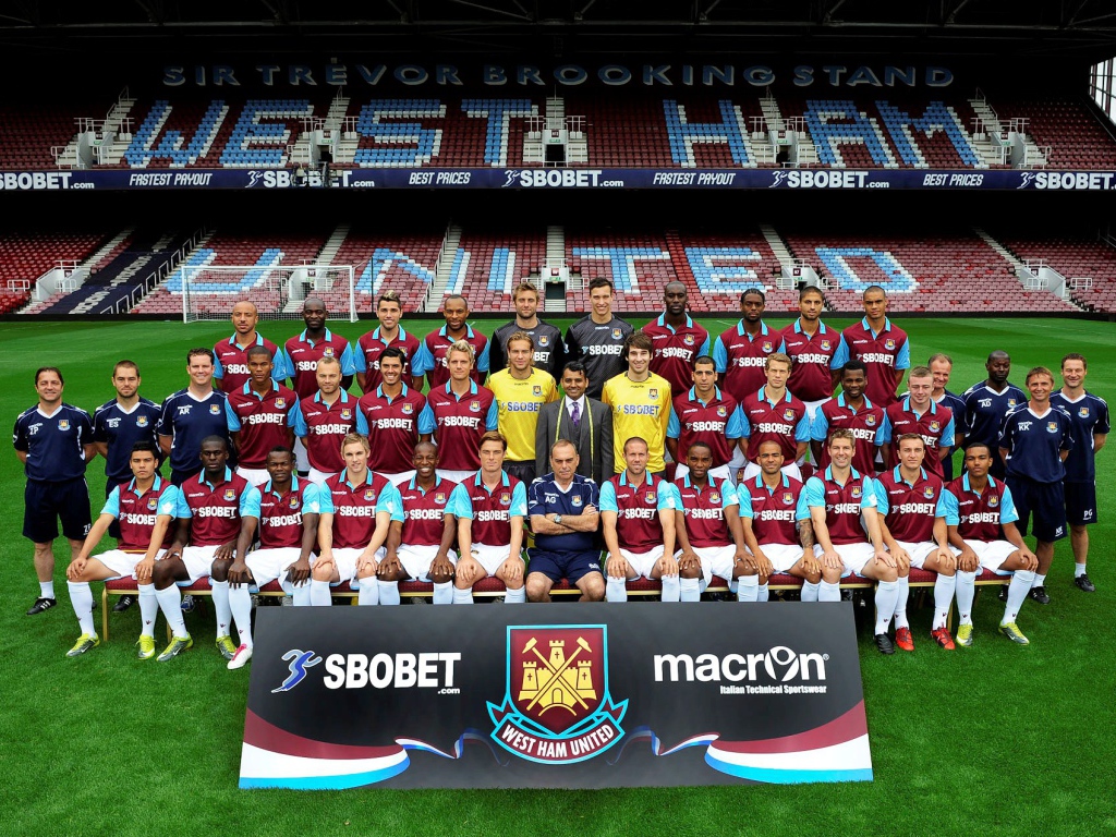 Лучший футбольный клуб Англии Вест Хэм Юнайтед