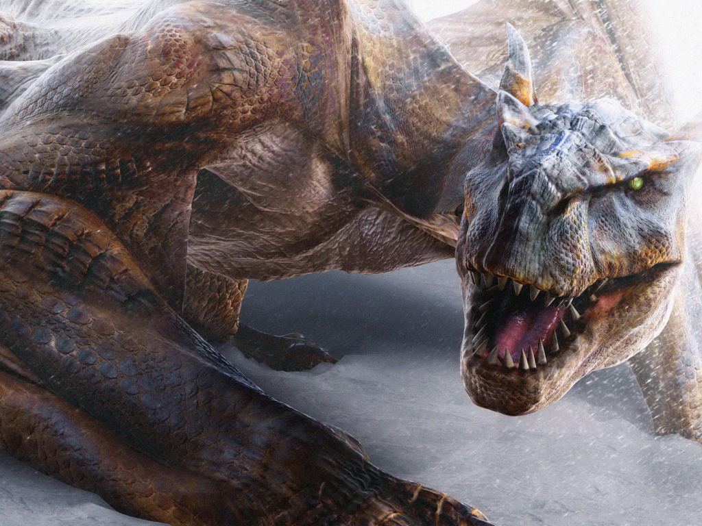 Зеленоглазый динозавр