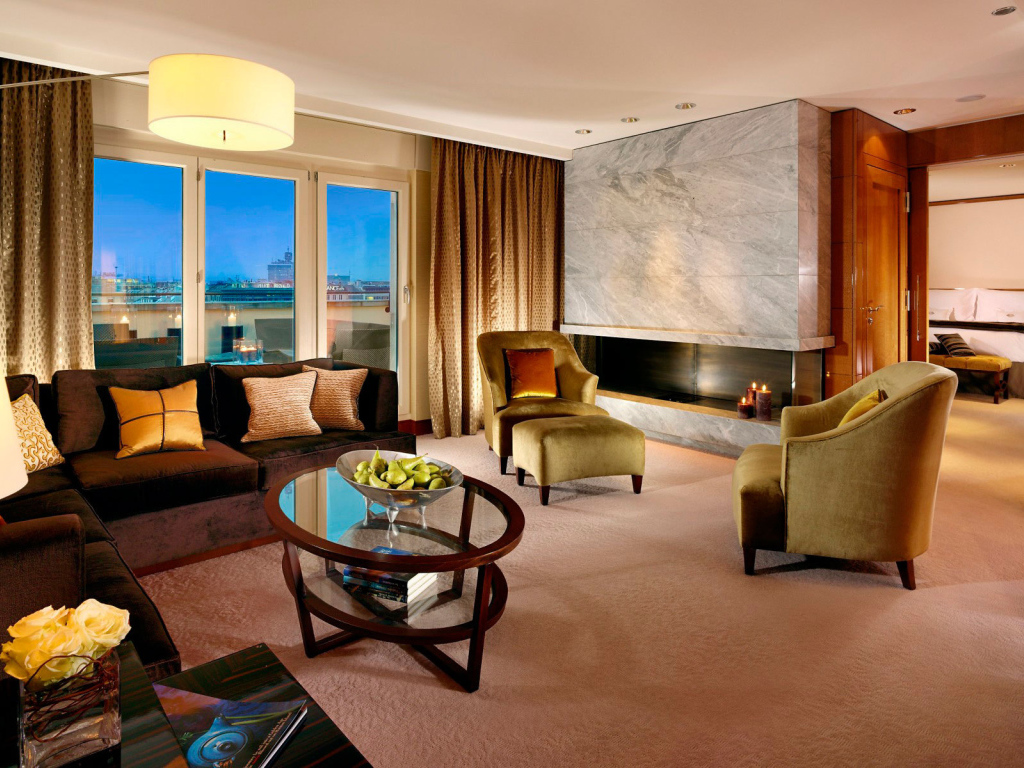 Стильный дизайн гостиной