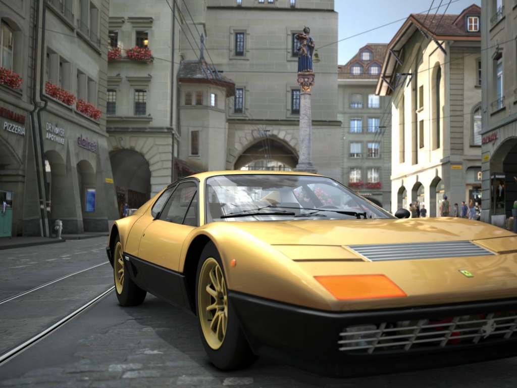 	  The city of Bern in GT5 game