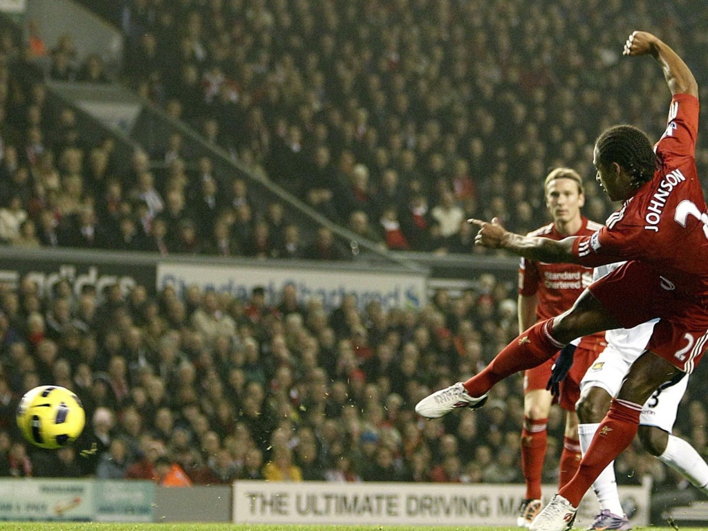 Глен Джонсон из Ливерпуля