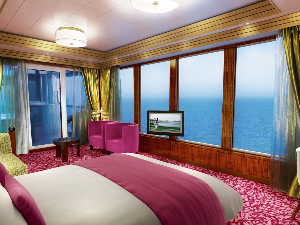 Розовая спальня