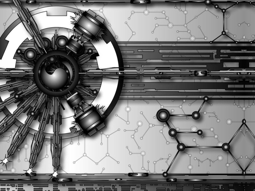 3Д механизм, абстракция