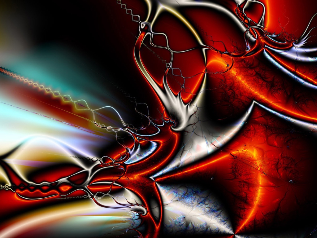 Абстрактная фантазия художника