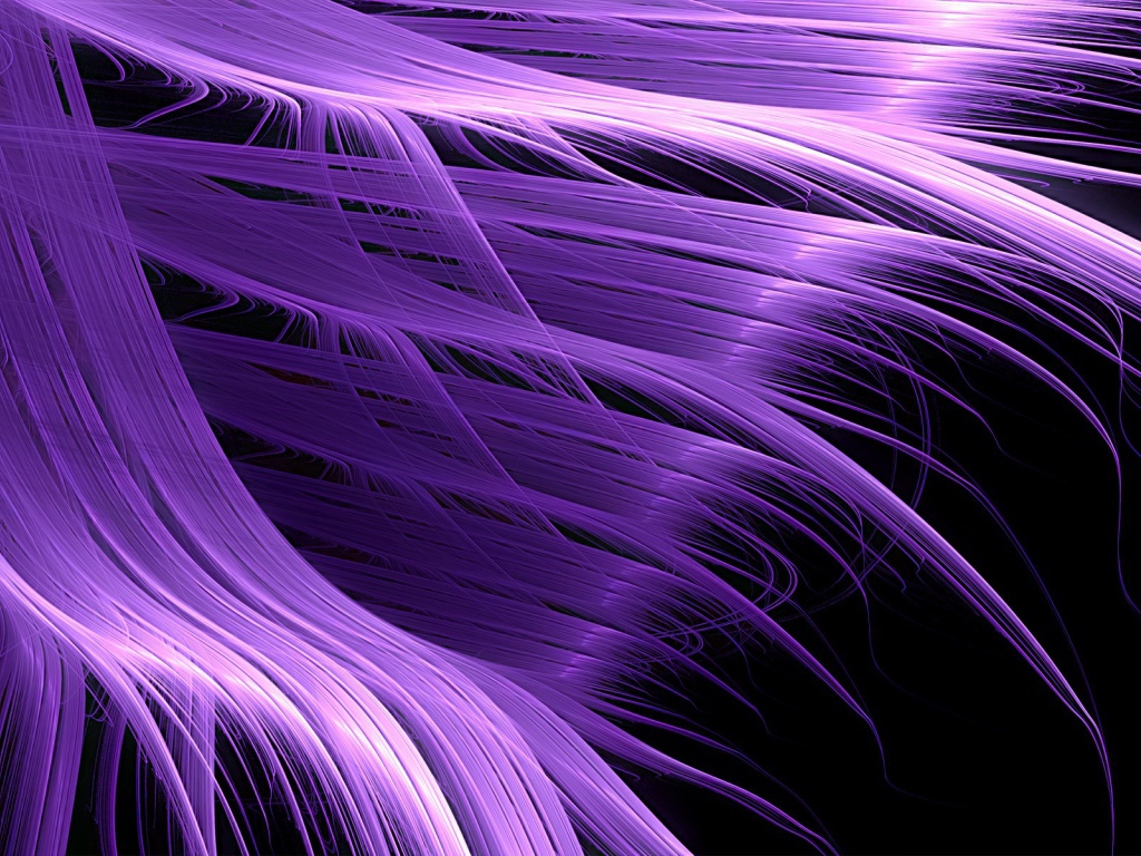 Фиолетовые абстрактные волны