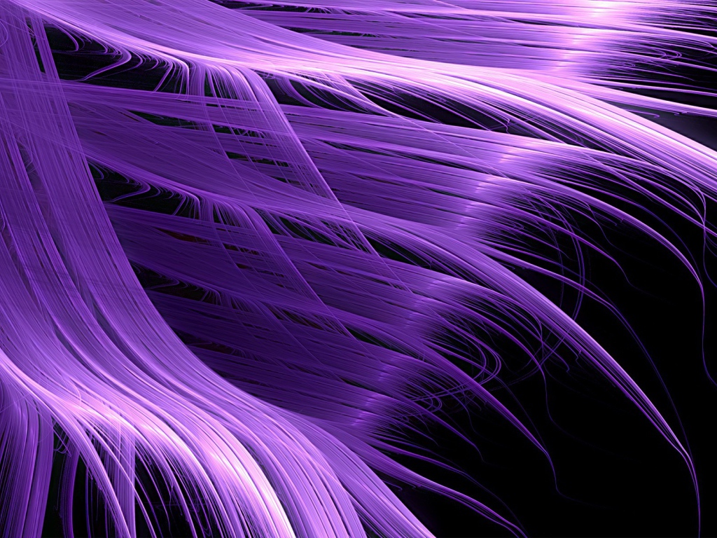 Фиолетовые абстрактные волны