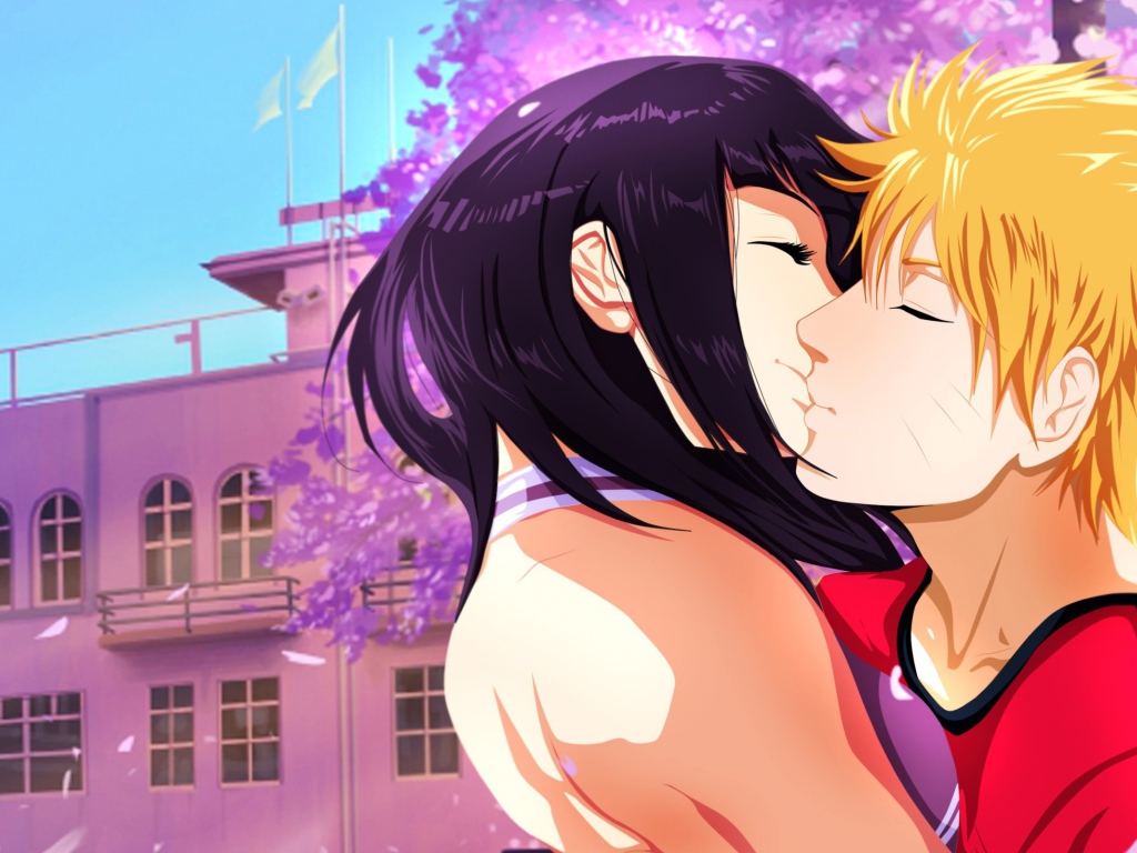 Влюбленная пара, аниме Наруто