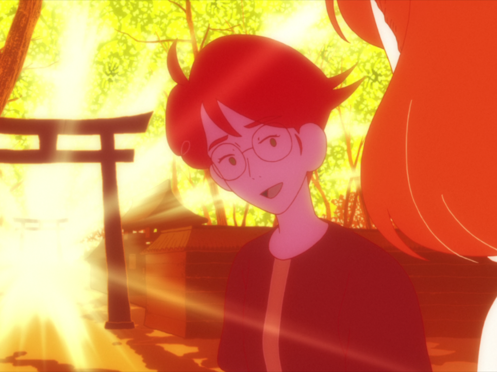 Акаши из аниме The Tatami Galaxy