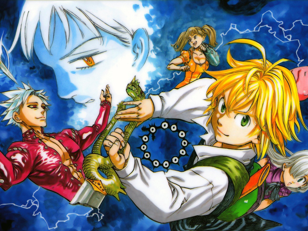 Персонажи аниме Nanatsu no Taizai