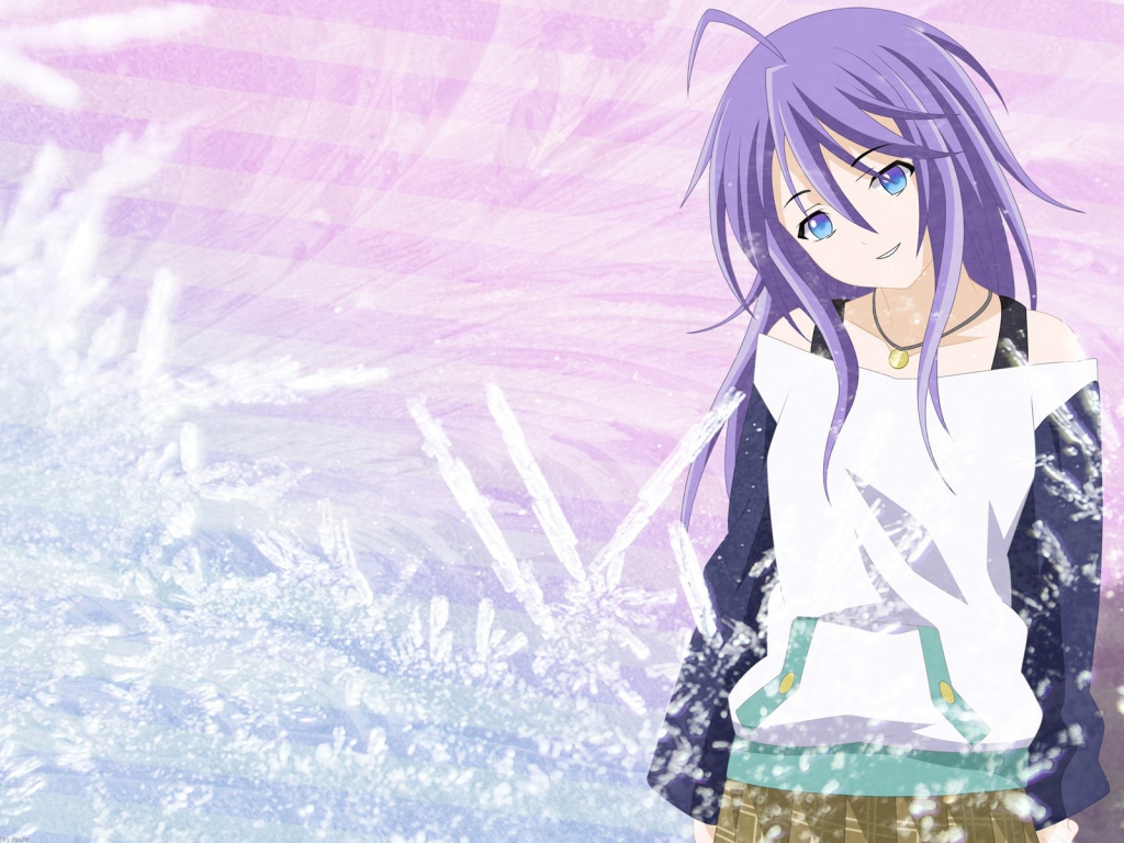 Девушка аниме Крестик + Вампир