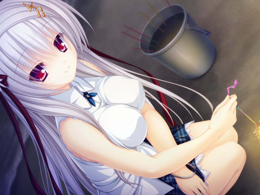 Девушка аниме Justy x Nasty