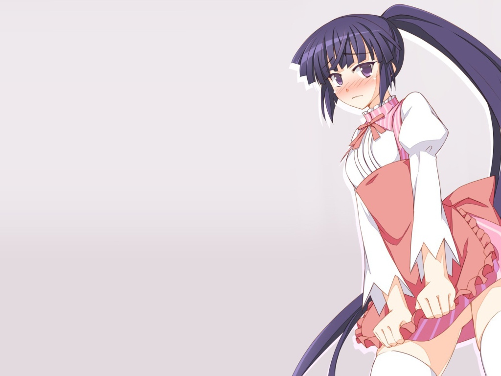 Девушка аниме Лог Горизонт