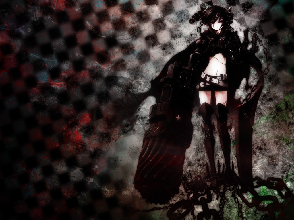 Персонаж аниме Black Rock Shooter