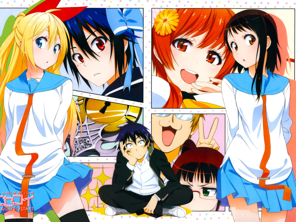 Герои аниме Nisekoi
