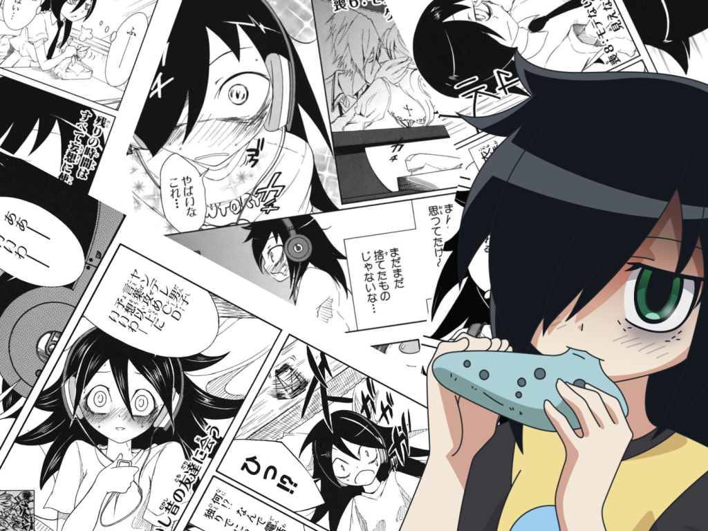 Девушка аниме Куроки Томоко