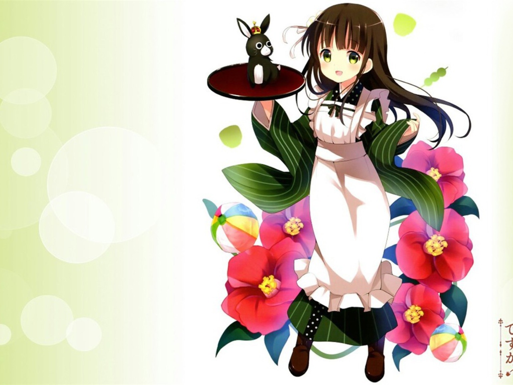 Девочка аниме Ужиматцу Чуа