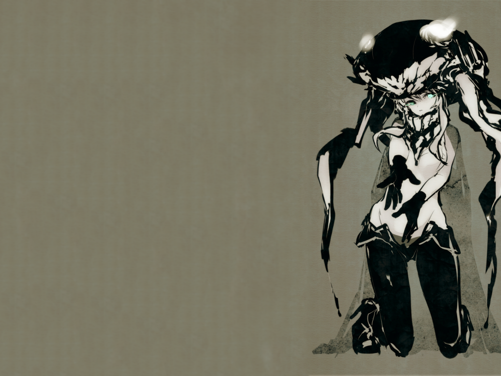 Девушка аниме в забавном головном уборе