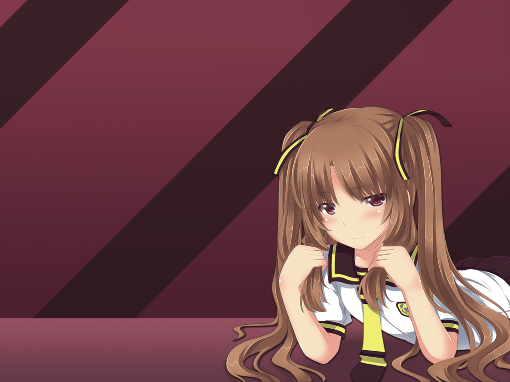 Девочка из аниме Ждём тебя летом