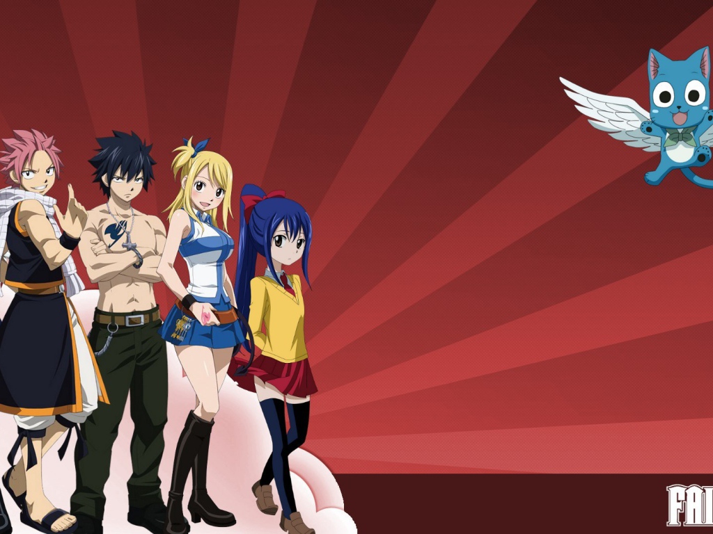 Аниме сериал Сказка о хвосте феи