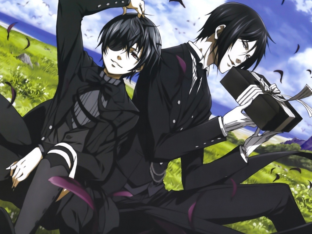 Черные герои манги Black Butler